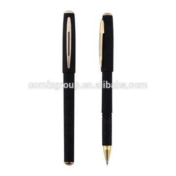 Comix, caneta de assinatura de colarinho de ouro, tinta japonesa, caneta de gel recarregável de 0,7 mm de 0,7 mm